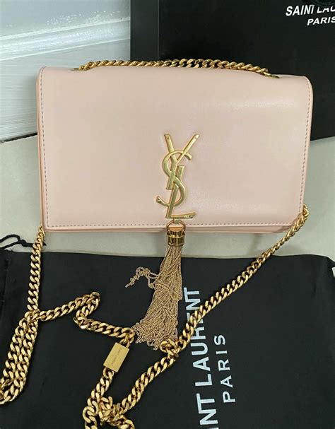 pink ysl bag with tassel|ysl evening bag with tassel.